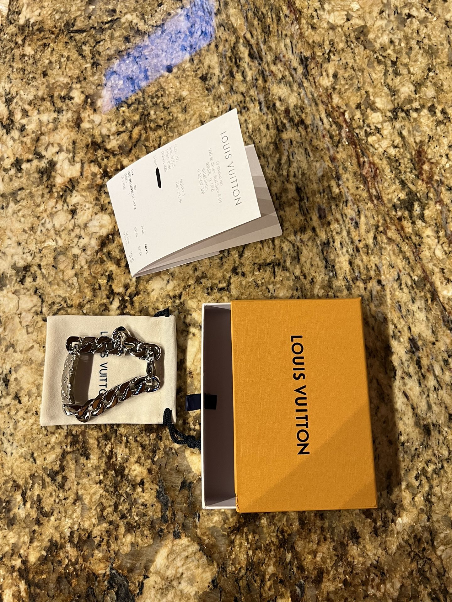 Louis Vuitton Monogram Chain Bracelet