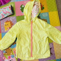 4t Girl Rain Coat/windBreaker