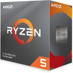 AMD Ryzen 5 3600 6-Core, 12-Thread Unlocked Desktop Processor with Wraith Stealth Cooler