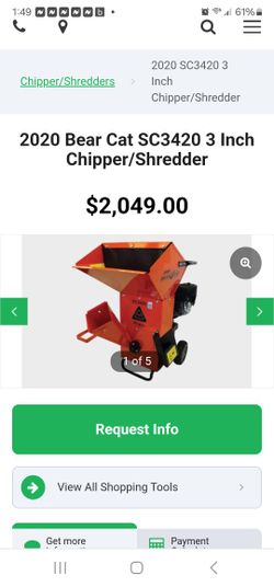 Chipper/shredder 3 Inch