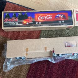Coca Cola Vintage Tractor Trailer Die Cast