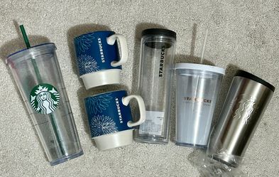 Starbucks Cups all for $30