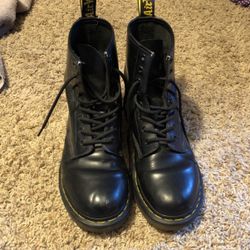 Doc Martens Black Boots Size 8