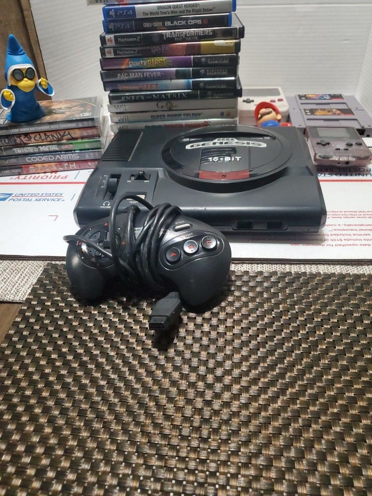 Sega Genisis Model 1 With 1 Oem Controller