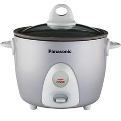 Panasonic Rice Cooker, Steamer & Multi-Cooker, 6- Cups (Cooked), 3-Cups (Uncooked)