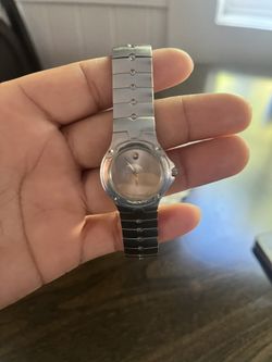 Movado Ladies SE Silver Tone Dial Watch