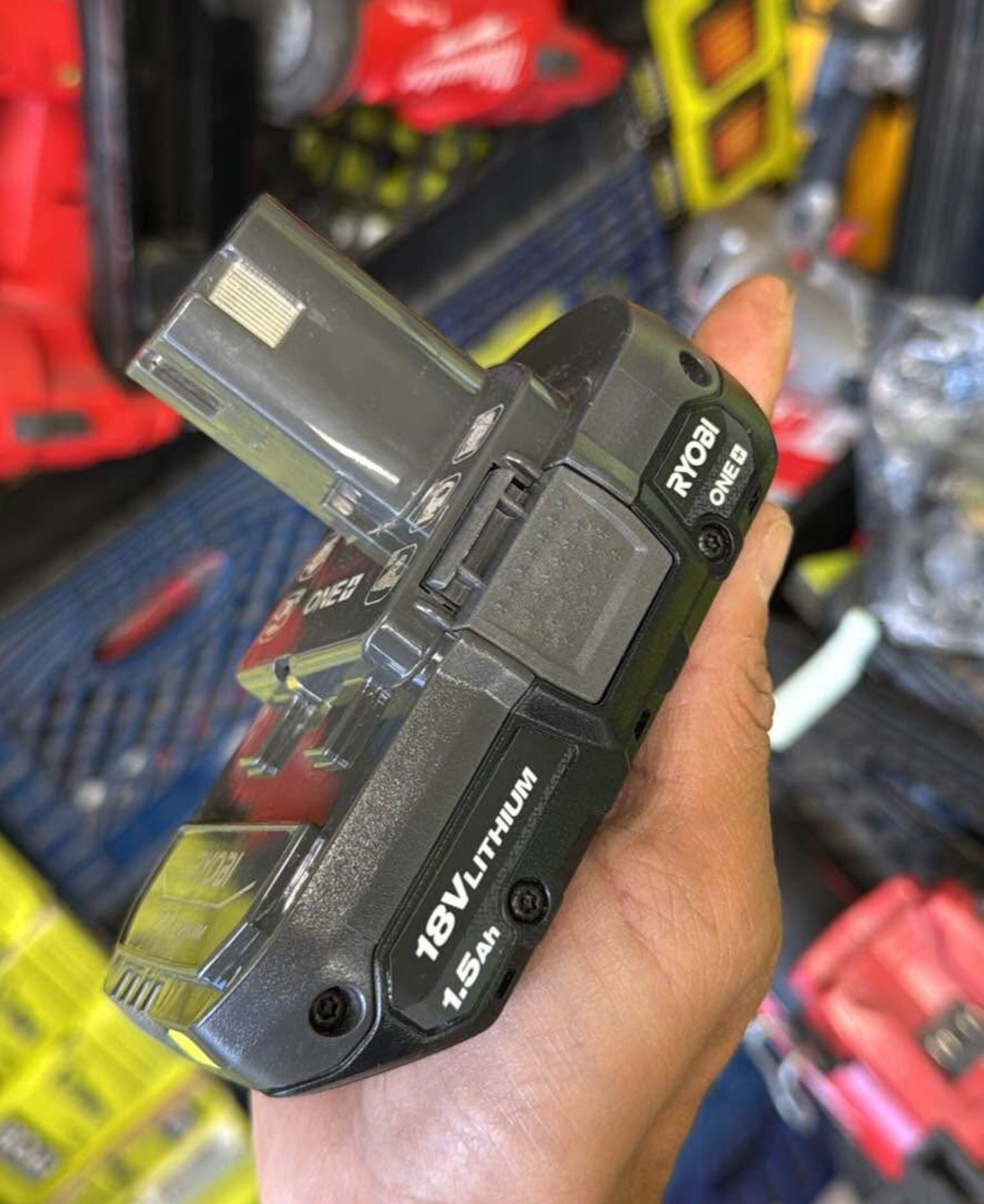 Ryobi batteries $13 each battery $25 for both