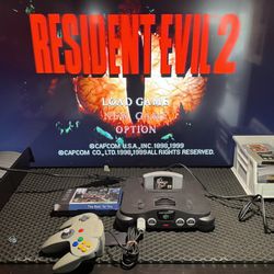 Nintendo 64, Resident Evil 2, N64 ToHDMI One Controller