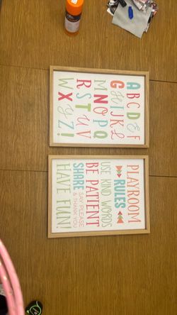 Nursery/children’s room signs