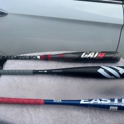 Marucci Composite Bat, StringKing Metal 2 Pro, Tucci Pro Select Limited wood Bat,  Easton Hammer Youth Baseball Bat 