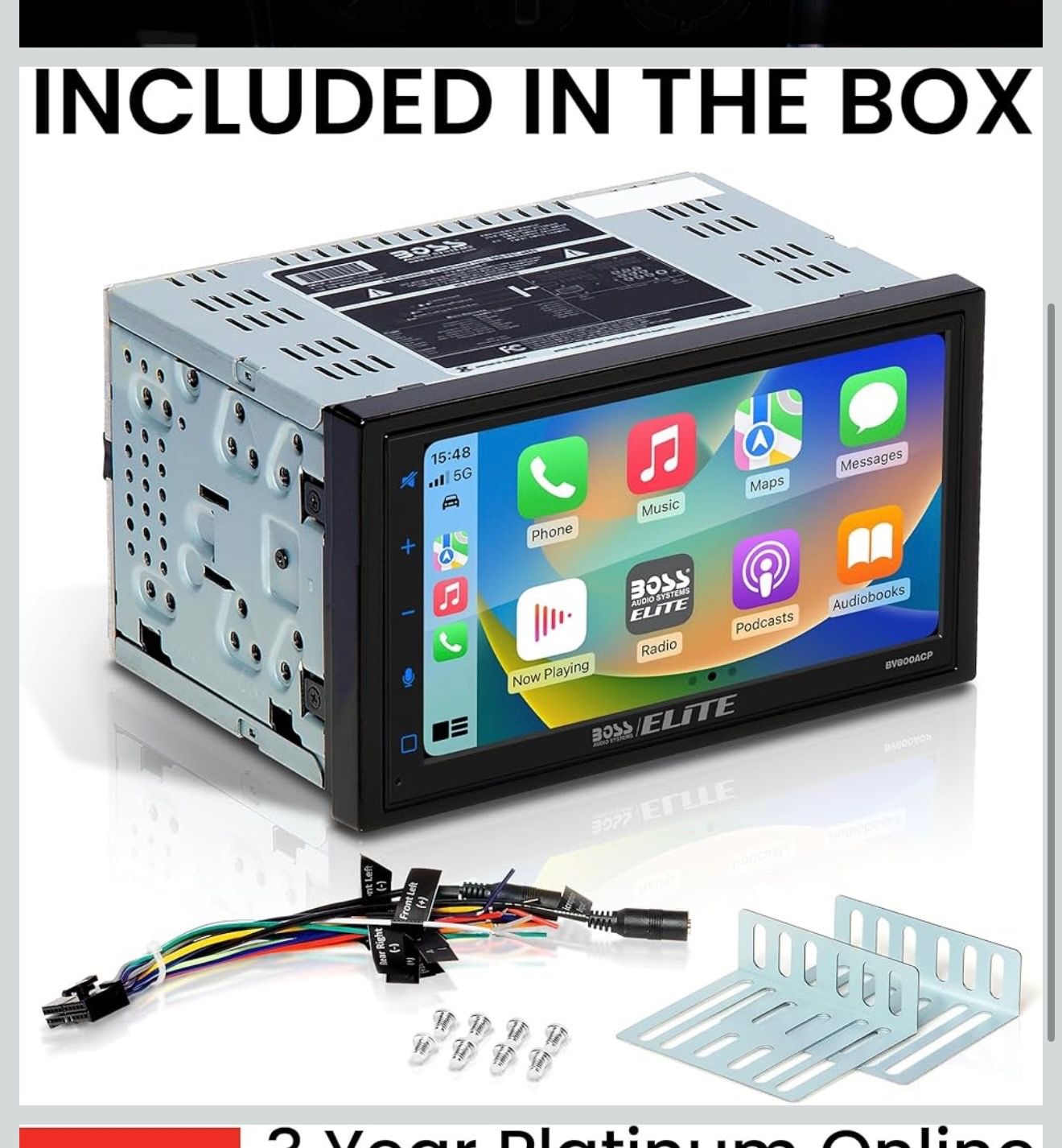 BOSS Audio Systems BV800ACP 6.25-Inch Car Stereo