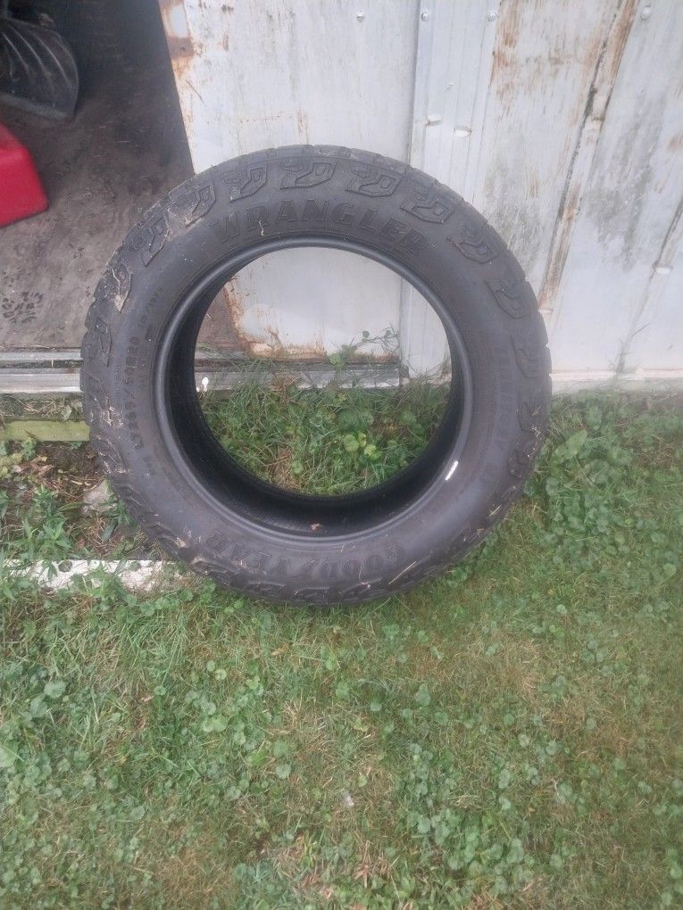 Silverado Trail Boss Tires