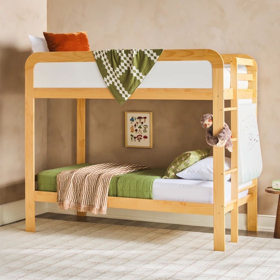 Brand New Solid Wood Twin Size Bunk Bed Frame 