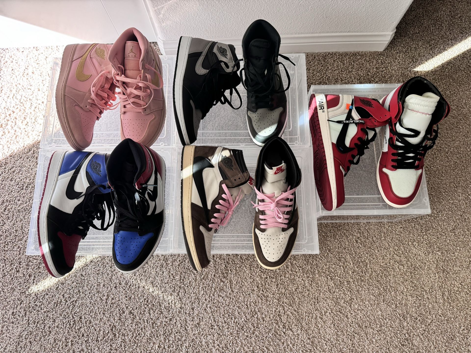 Air Jordan Nikes High And Lows, Travis Scott’s Nikes, Off-White Nikes & Nike SB’s