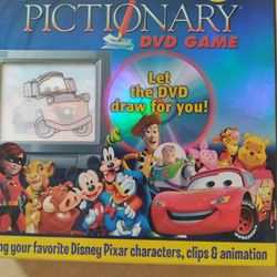 Disney Pictionary DVD Boardgame 