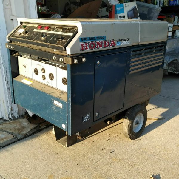 Honda ex5500 generator water cooled for Sale in Woodland Hills, CA