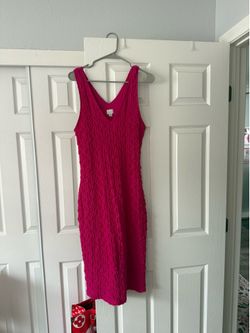 Hot Pink Dress. Size Small.