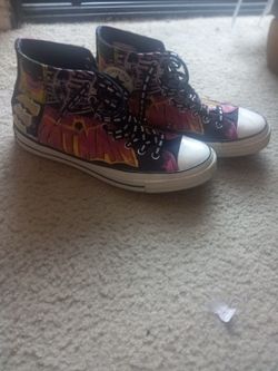 Batman Converse Limited Edition Only Used Twice Near New Condition