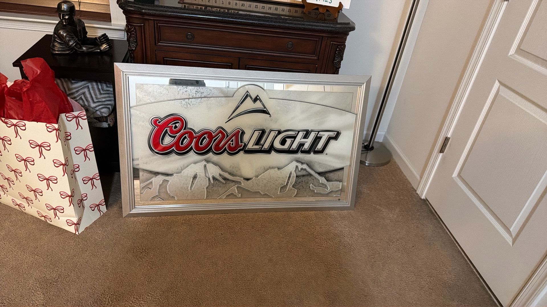 Coors Light Bar Mirror