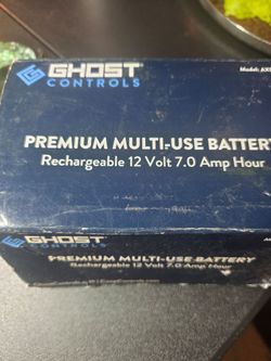 12 volt 7.0 amp battery