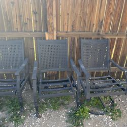 Martha living metal chairs