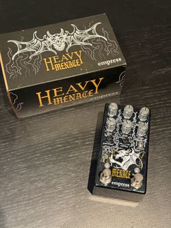 Empress Effects Heavy Menace Distortion Pedal - Black