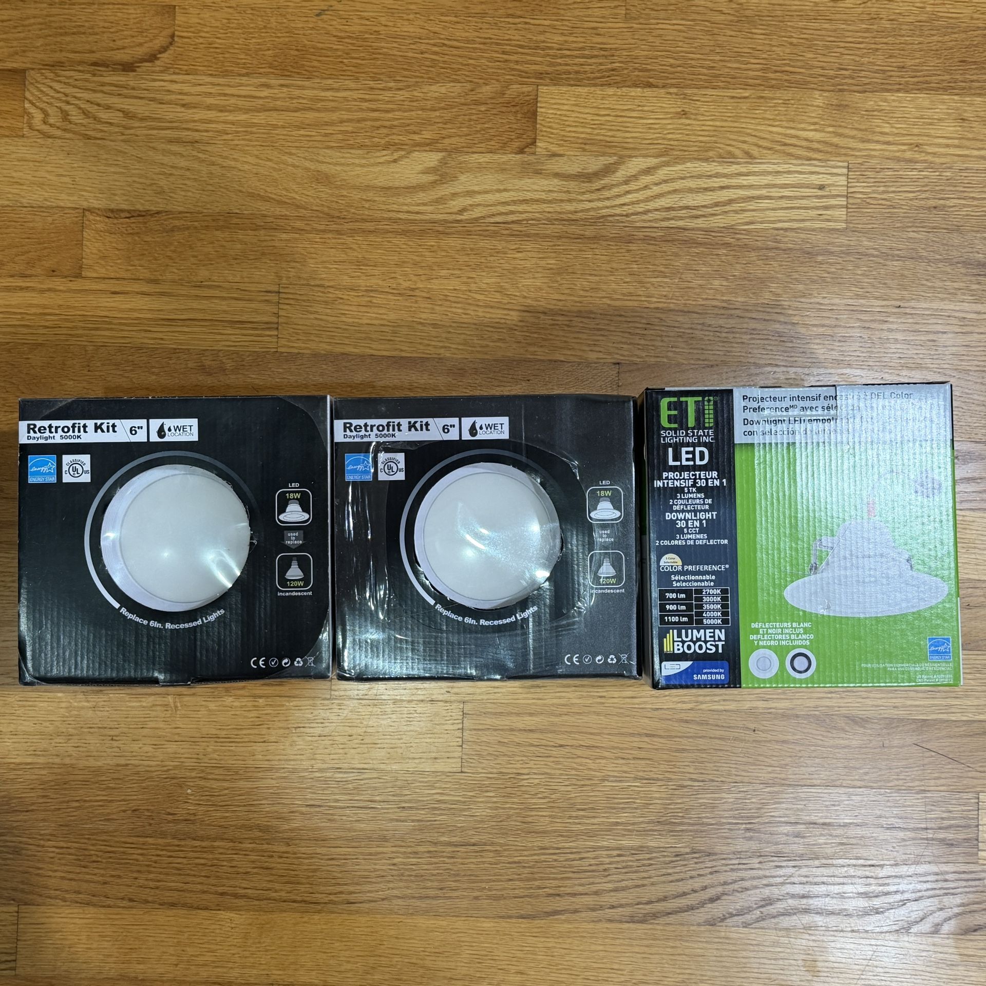 6 Pieces Of Retrofit LED