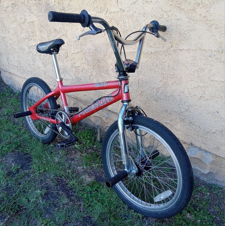 20 INCH 2000 POWERLITE RIOT CRMO PRO FREESTYLE BMX BICYCLE READY
