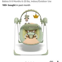 Baby swing brand new in box