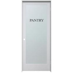 Pantry Door With Letters 28x80 With Frame 