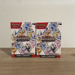 Pokemon Prismatic Evolutions Booster Bundle
