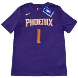 Nike Phoenix Suns Devin Booker T Shirt Jersey Boys Small - XL New 