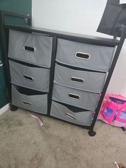 Storage fabric 7 drawers organizer