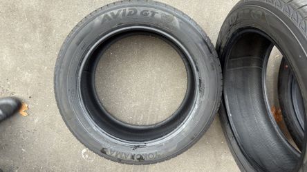 Nearly New Yokohama Avid GT 235/55 R19 Tires 2025