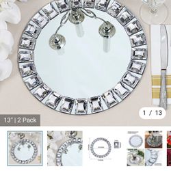 Bling Table Plate Chargers 