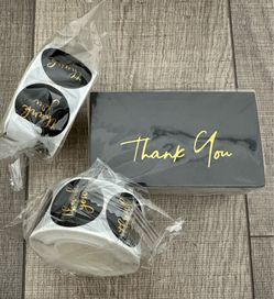 Luxury Small Business Packaging Bundle – Black, Gold & Champagne