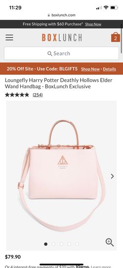 Loungefly harry potter elder wand bag hotsell