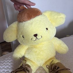 Pompom Hello Kitty Build A Bear Plush 