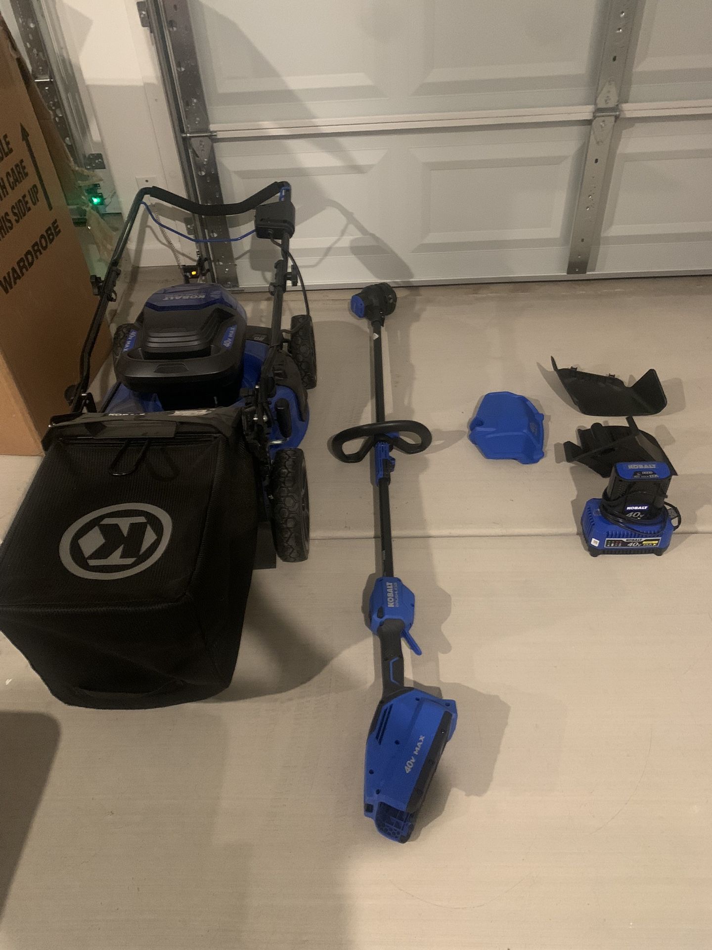 Kobalt Gen4 40-volt, (1) 6 Ah 20-in Push Lawn Mower Battery Walk Mower