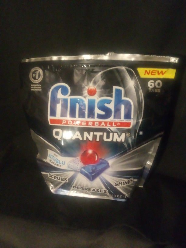 Dishwasher Soap, finish Powerball Quantum Cubes