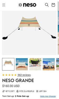 Neso Grande Beach Tent