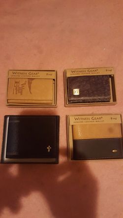 Fitness Gear genuine leather wallet