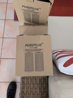 PurePlus CTO10BB Carbon Block Water Filters