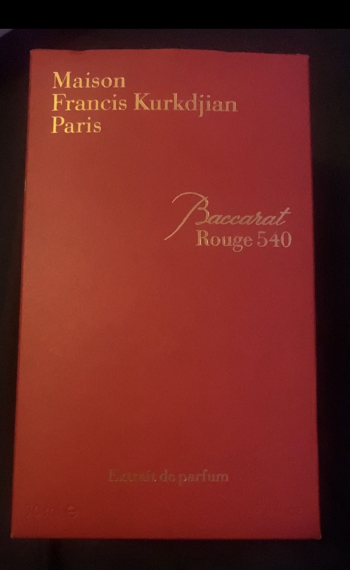 Baccarat Rouge 540 Eau de Parfum