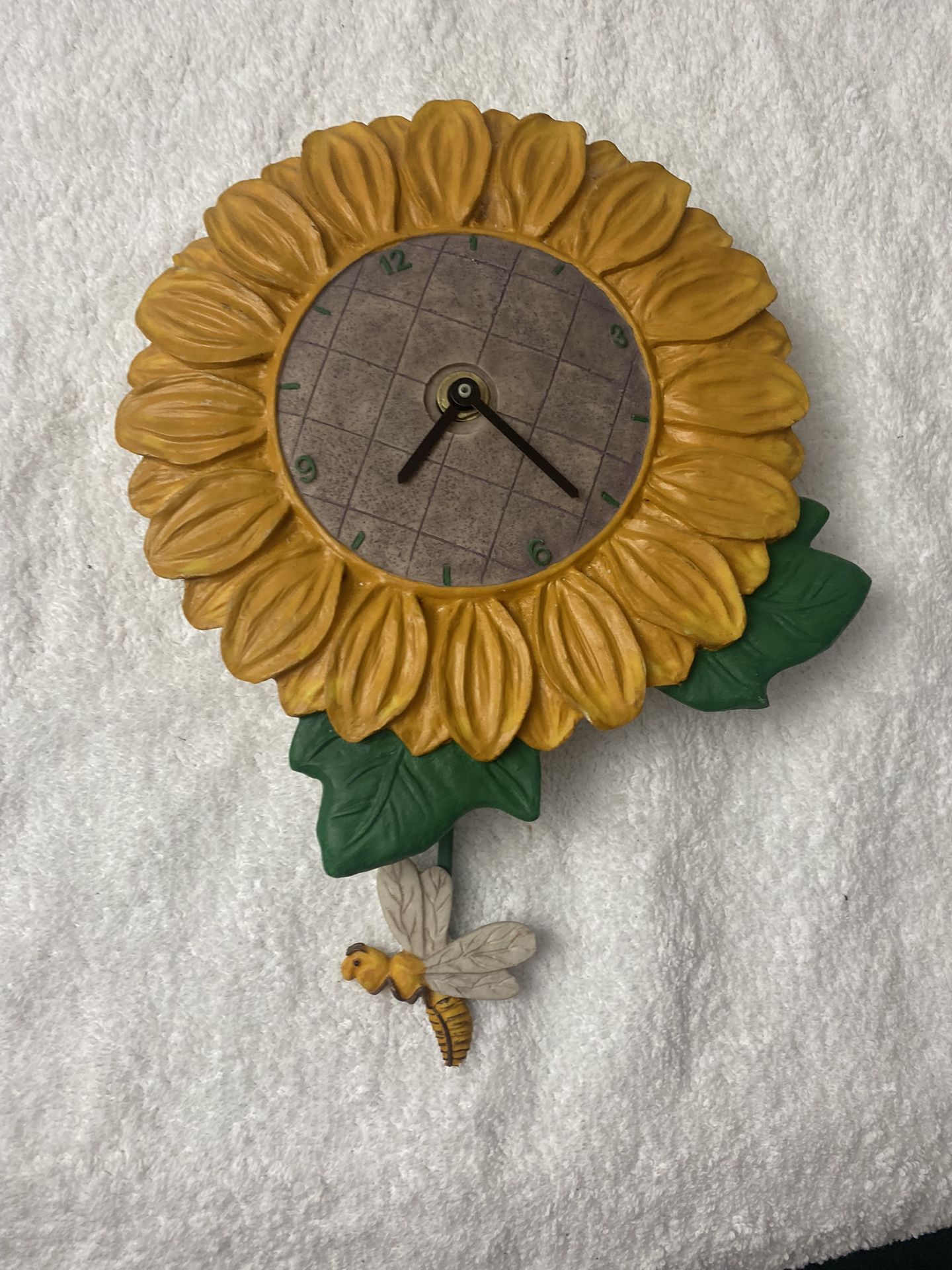 Sunflower Clock