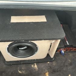 Subwoofer And Amplifier