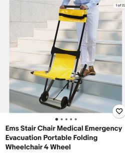 Stair transport chair
