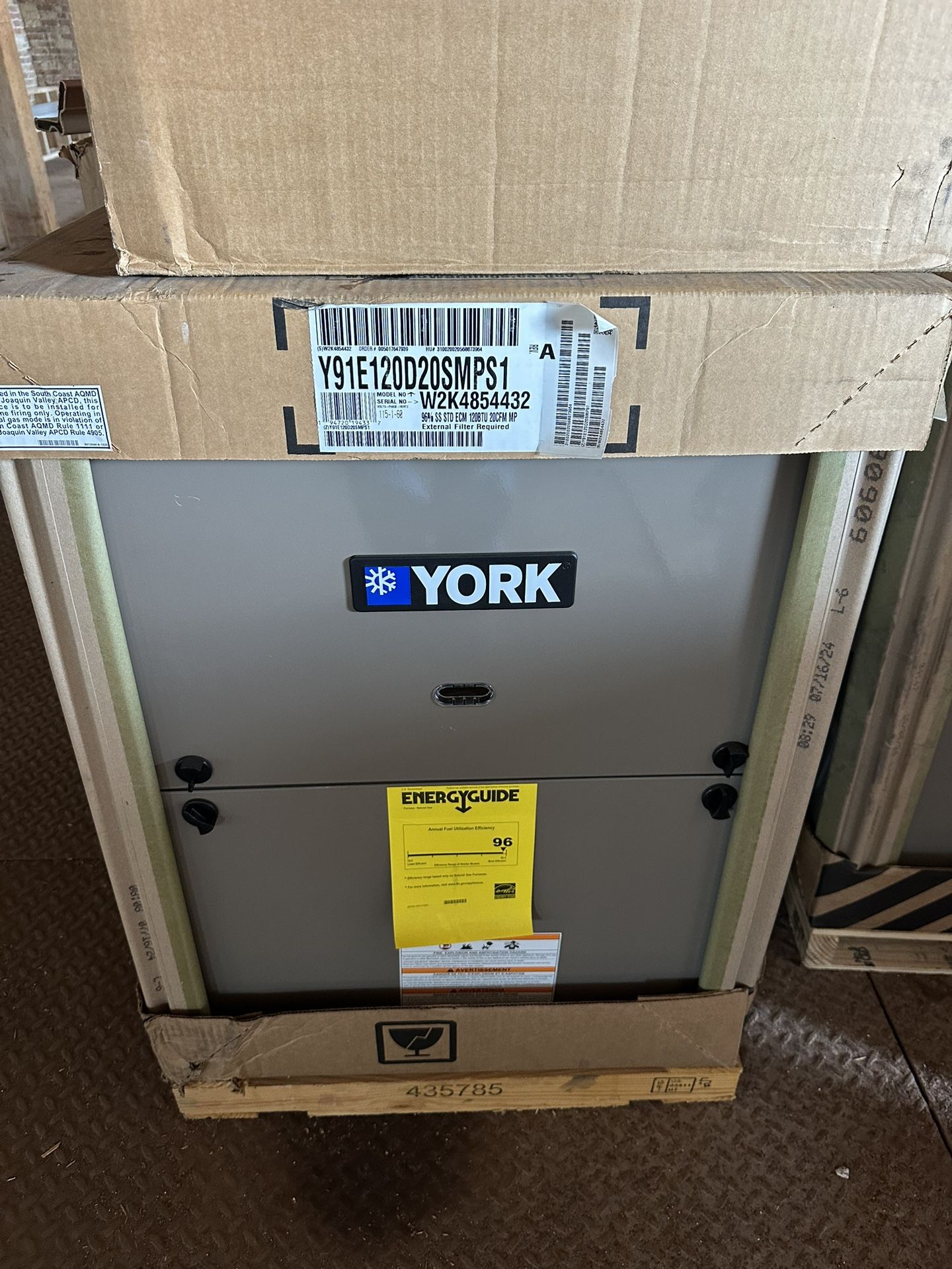 York 5 Ton Single Stage