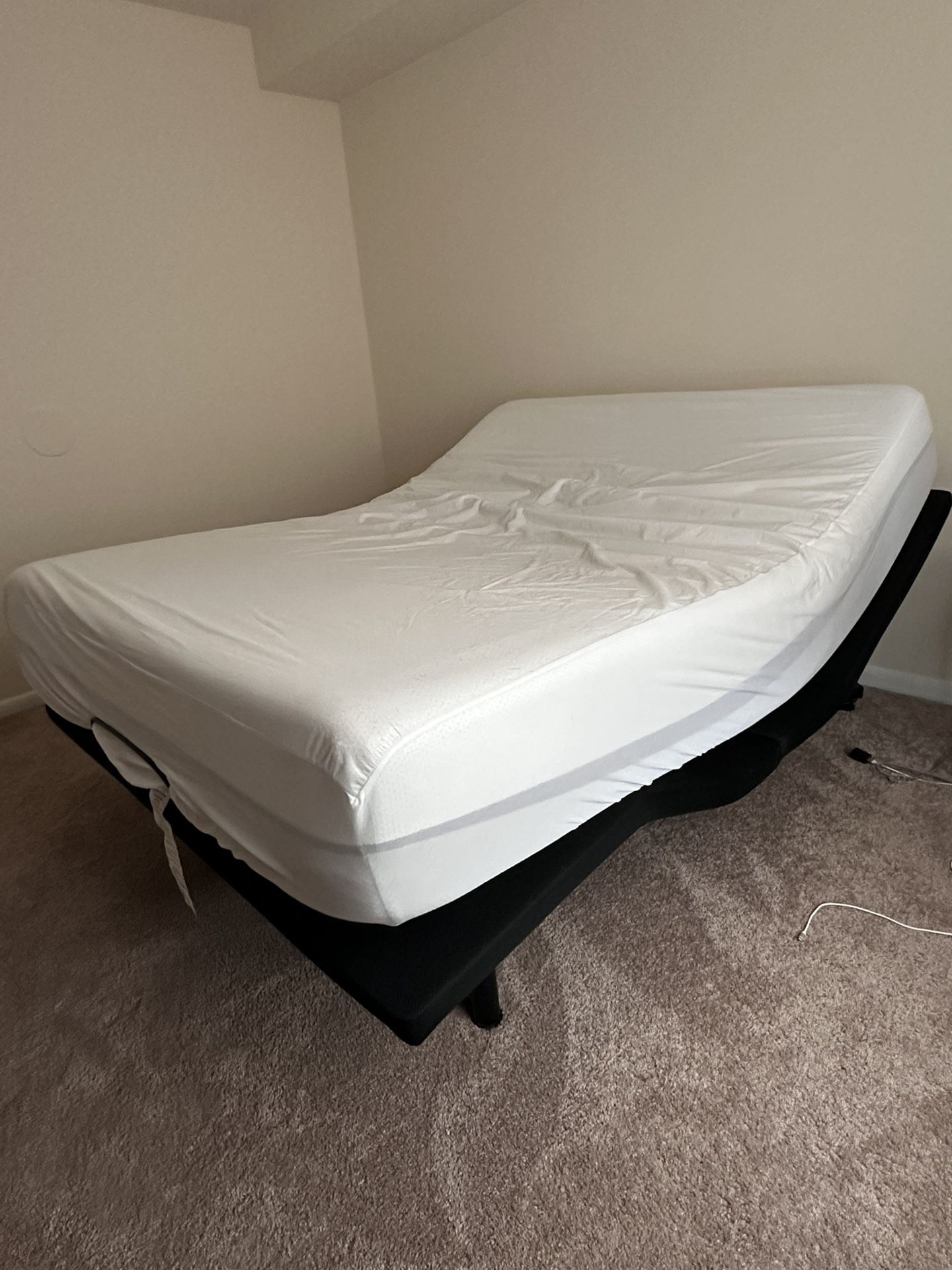 Purple Mattress With Adjustable Base