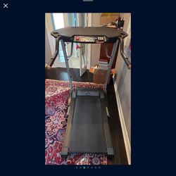 Treadmill With Desk Attached